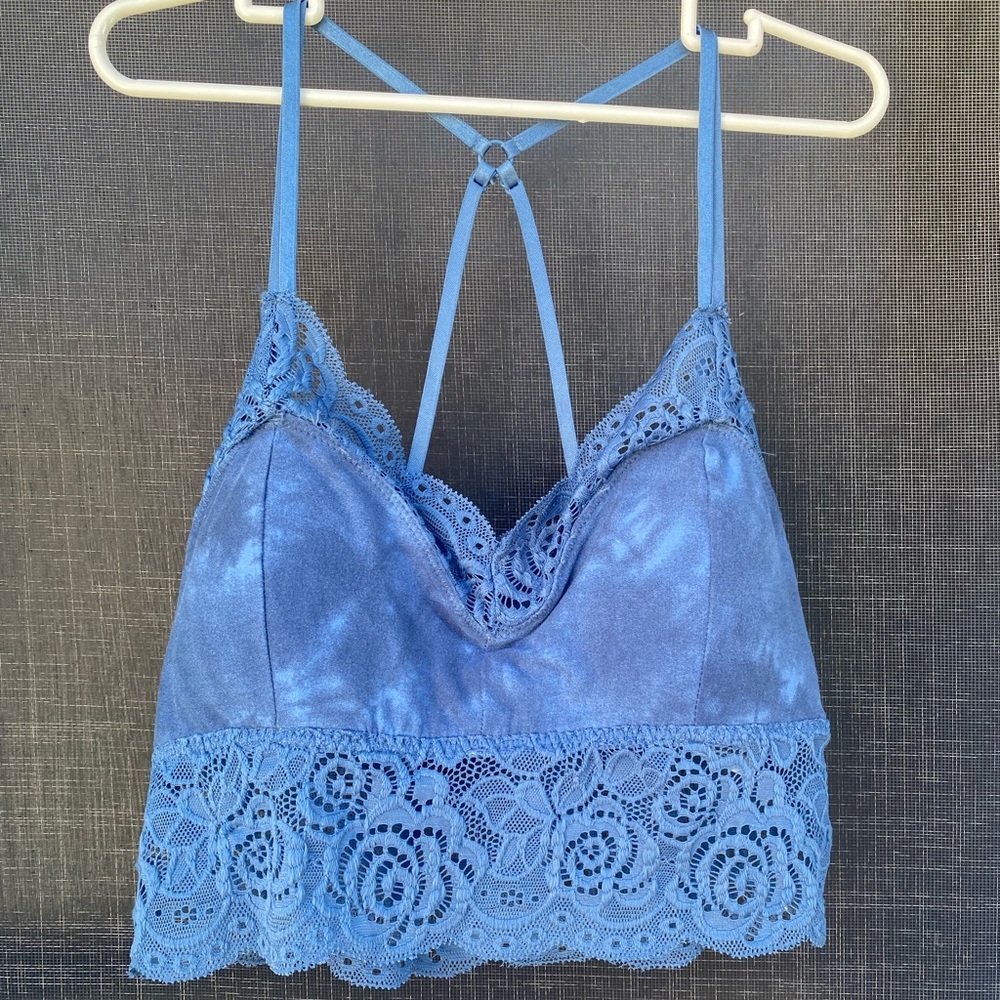 NWOT Mudd Soft Bralette, Blue
